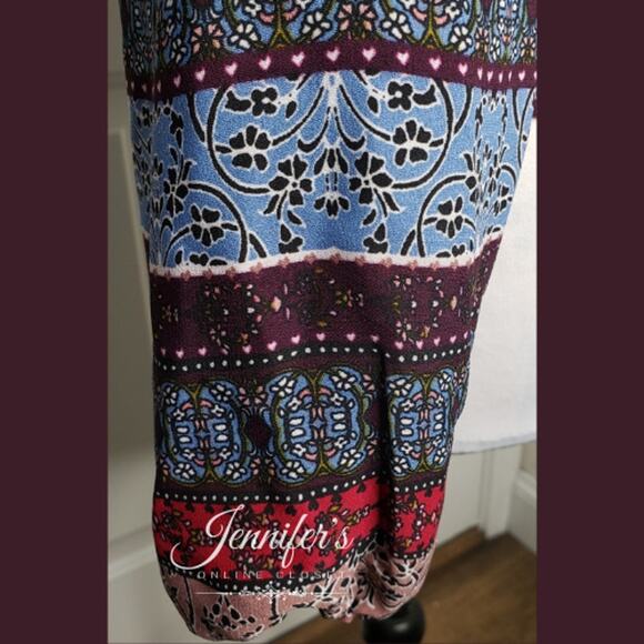 3/$25 Blue Rain Women's Tassel Tie Long Sleeve Blouse - Picture 4 of 7